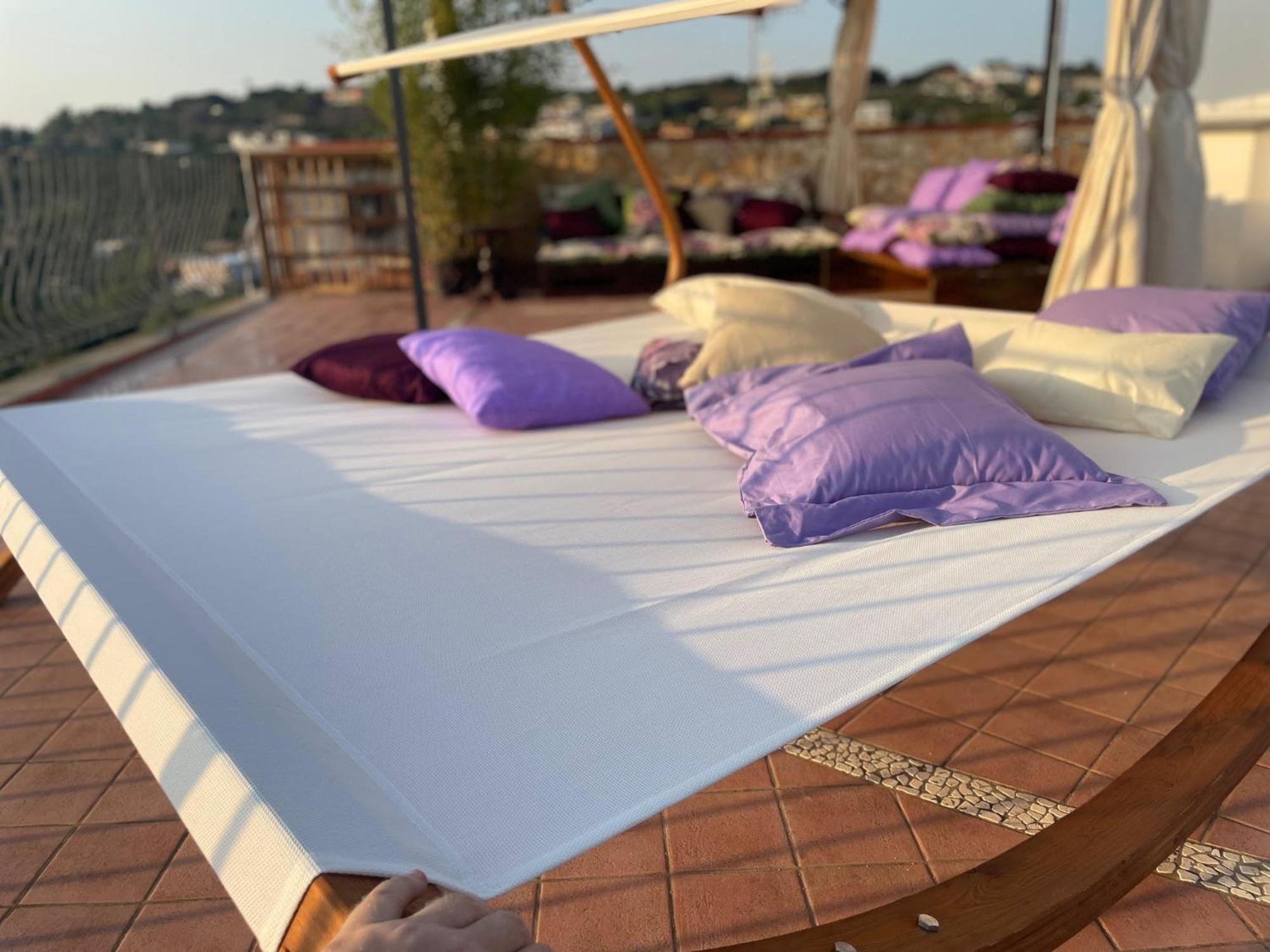 Domus Parva - Villa Con Bio-Piscina, Spa Privata E Appartamenti Panoramici Bacoli Bagian luar foto